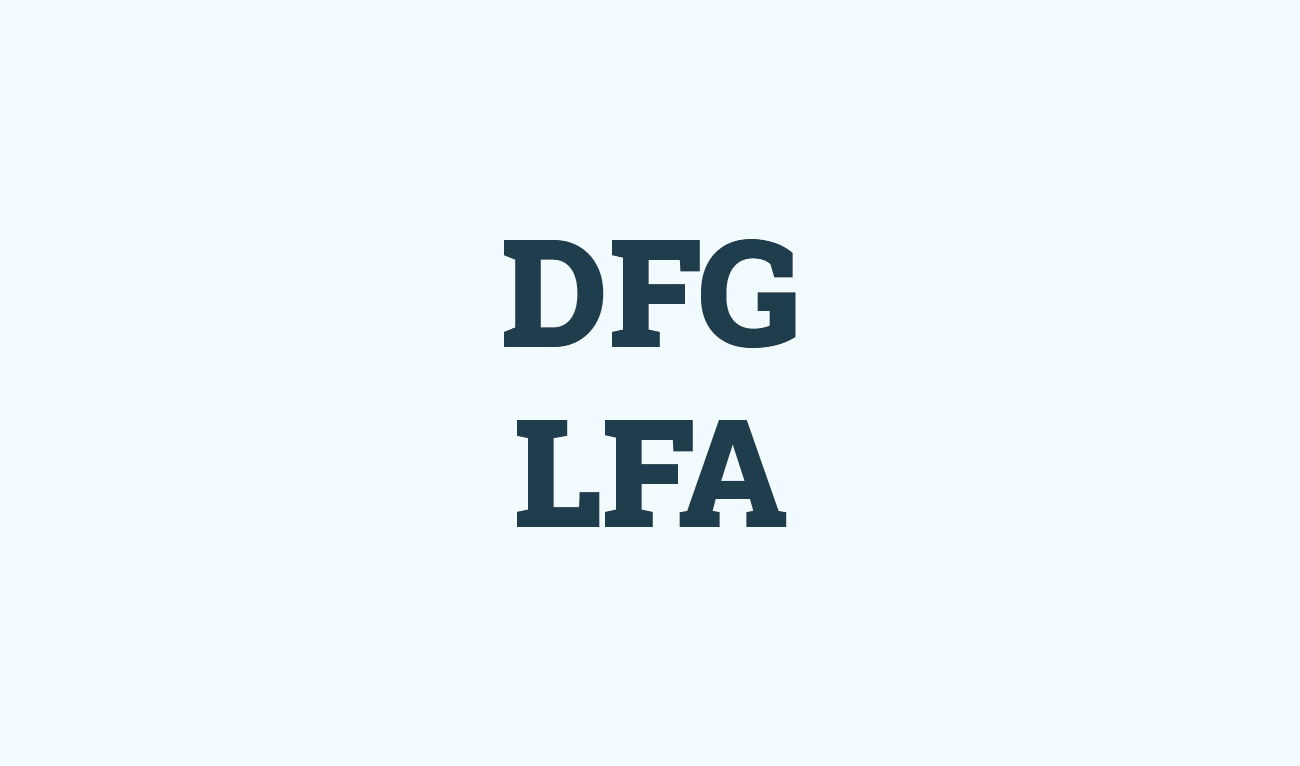 DFG Logo representation
